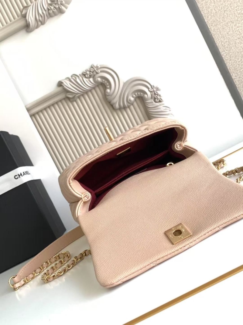 Ch**el top handle bags